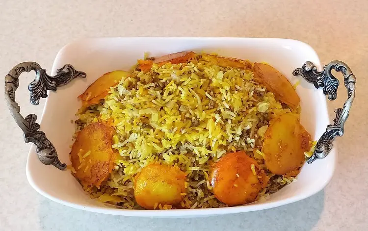 کلم پلو تهرانی
